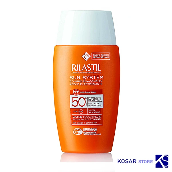 فلوئید ضد آفتاب رنگی Spf50 ریلاستیل 50 میلی لیتری