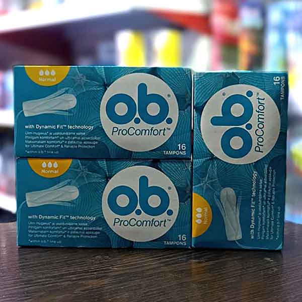 تامپون او بی سه قطره سری Procomfort مدل Normal بسته 16 عددی - تصویر 3