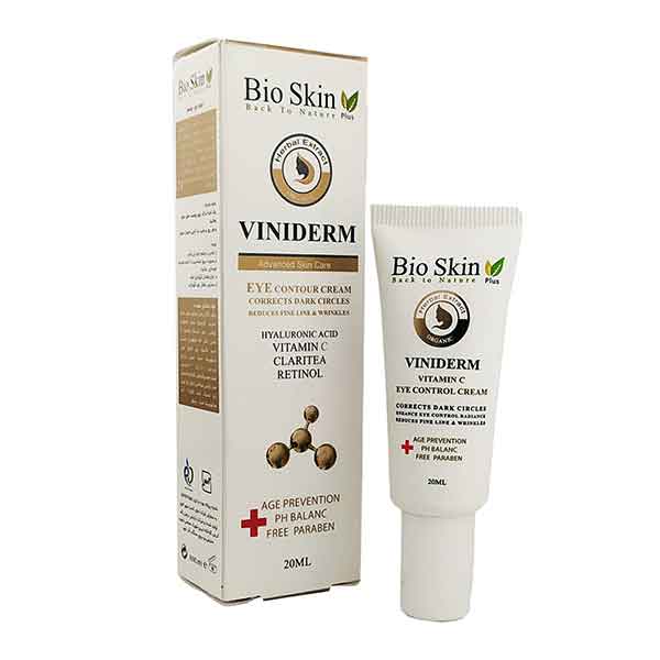 کرم دور چشم بایواسکین BIO SKIN حجم 20 میلی لیتر
