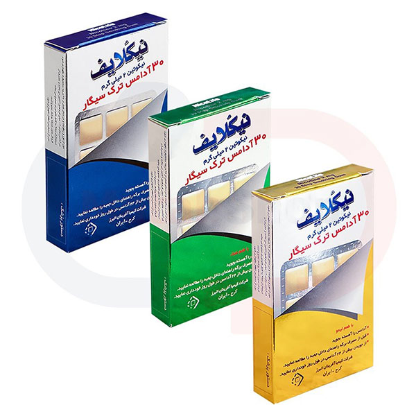 آدامس ترک سیگار نیکولایف 2 میلی گرم بسته 30 عددی