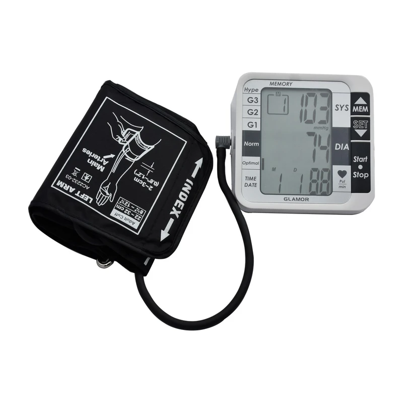 فشارسنج دیجیتال گلامور TMB-1112 همراه با کاف ساده و فنری
