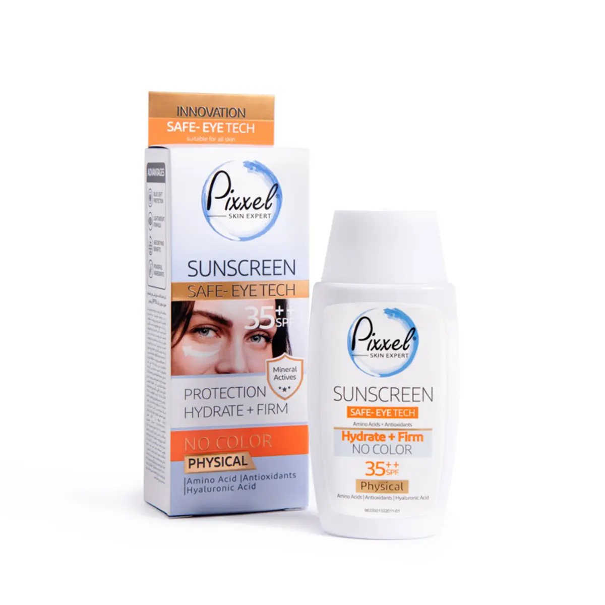 کرم ضد آفتاب فیزیکال بیرنگ پیکسل SPF35 حجم 50 میلیلیتر